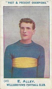 1905 Wills's Past & Present Champions #48 Edward Alley Front